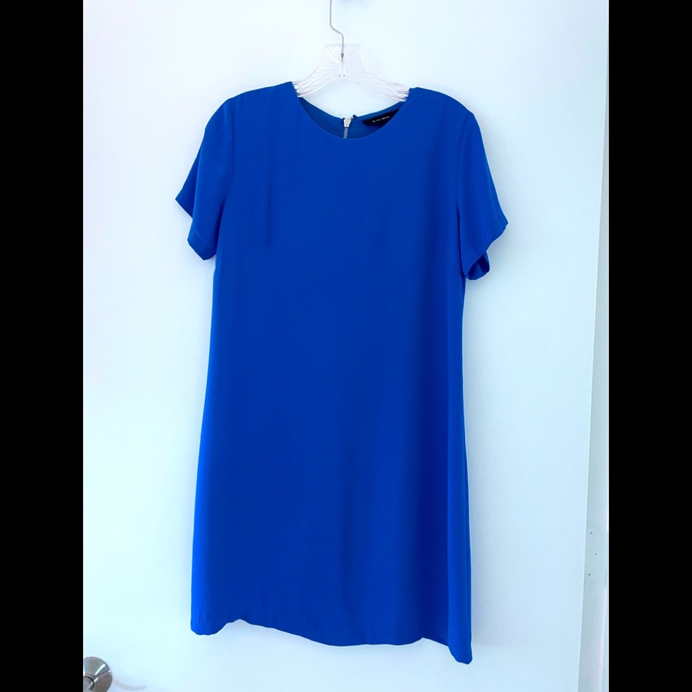 Olivaceous shift dress, size M.